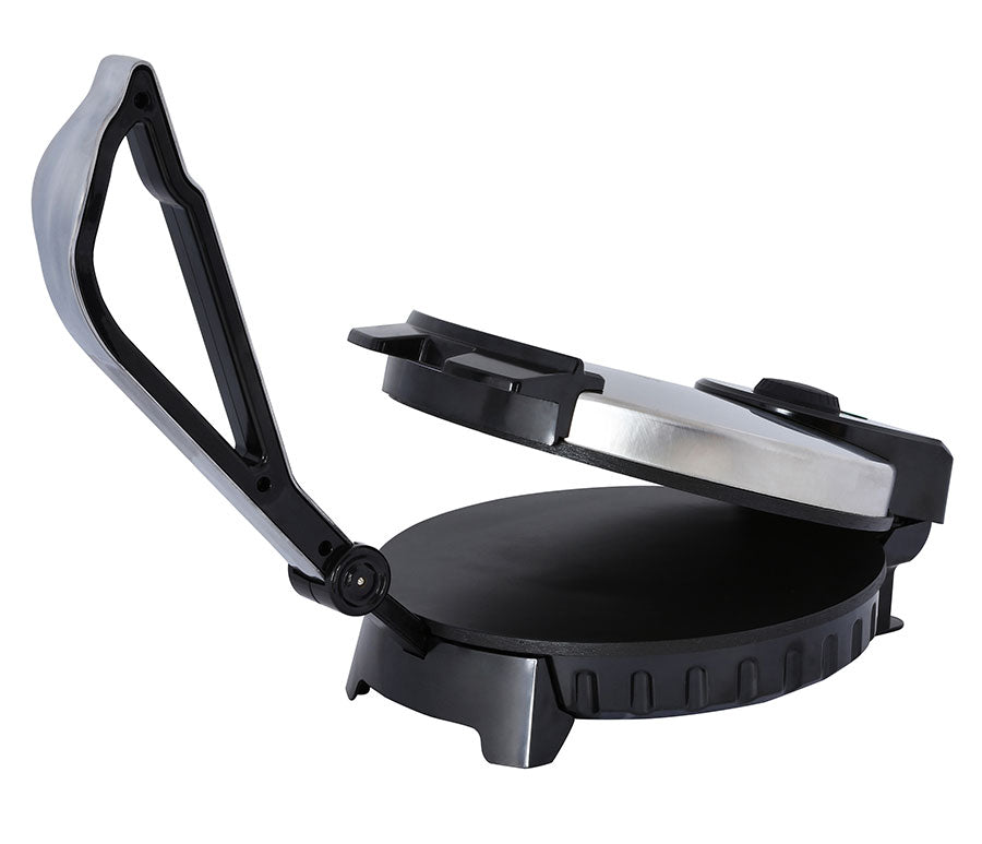 Brentwood Stainless Steel Non-Stick Electric Tortilla Maker, 10-Inch