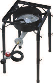 ZPL HIGH PRESSURE BURNER WITH ADJUSTABLE STAND