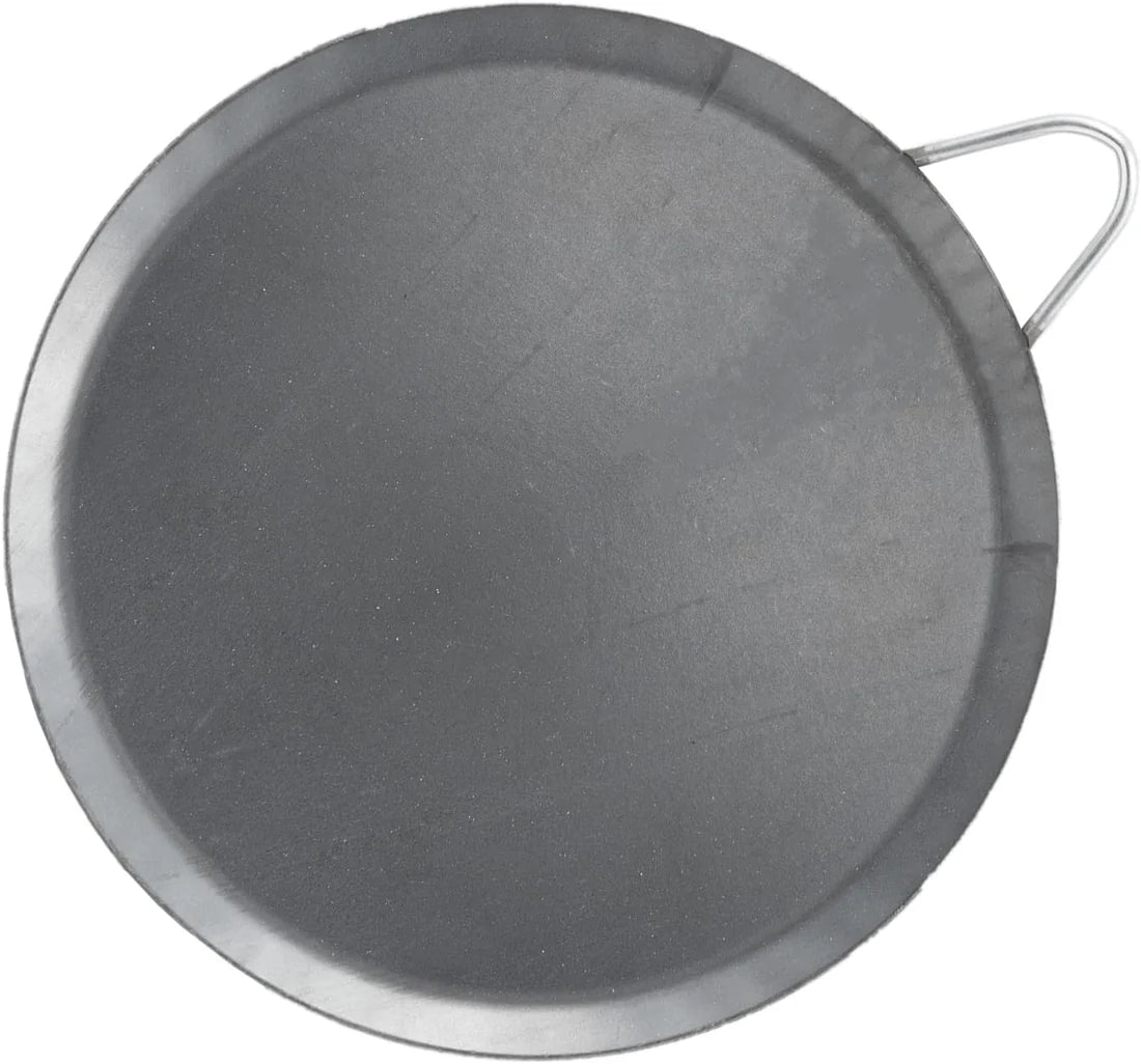 RYB 20.5" Cast Iron Round Comal Griddle