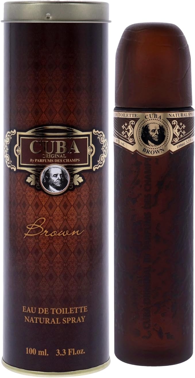 CUBA BROWN(M)EDT SP 3.4oz