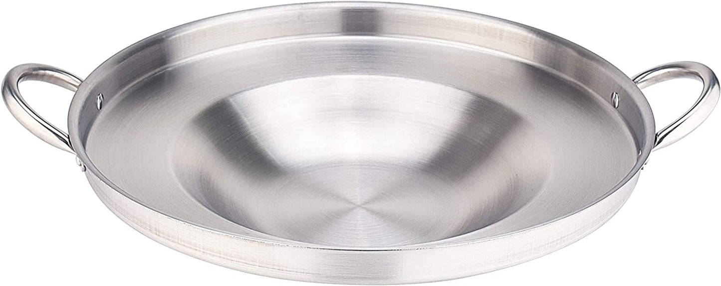 RYB Heavy Duty Stainless Steel Convex Cazo 22"