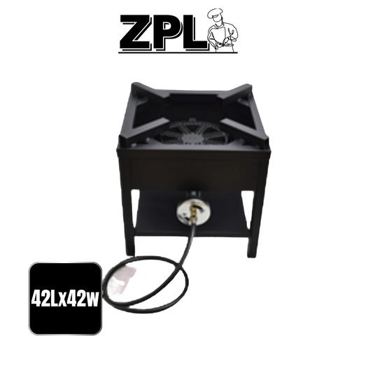 ZPL HIGH PROPANE OUTDOOR BURNER WITH SQUARE