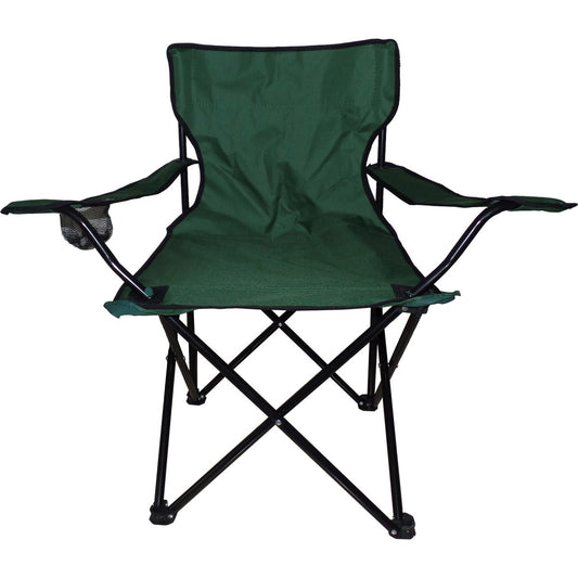 HUNTER GREEN LARGE CAMPING CHAIR