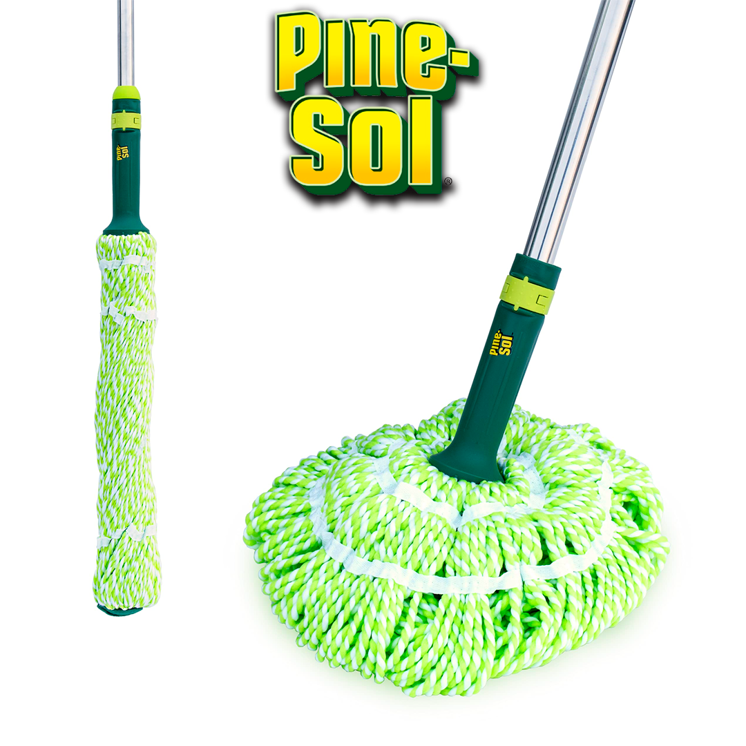 PINE-SOL MICROFIBER TWIST MOP SS TELESCOPIC HANDLE w/inner bag