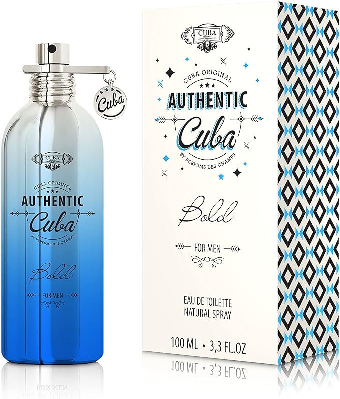 CUBA AUTHENTIC BOLD(M.)EDT SP 3.3oz