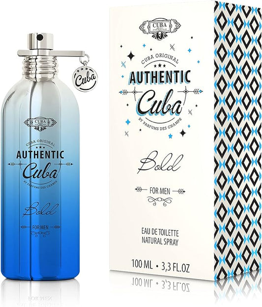 CUBA AUTHENTIC BOLD(M.)EDT SP 3.3oz