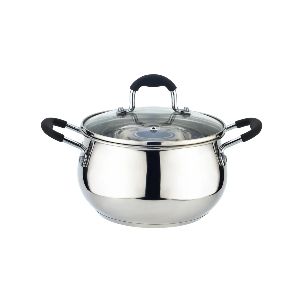 7.0QT S.S Sauce Pot with Lid