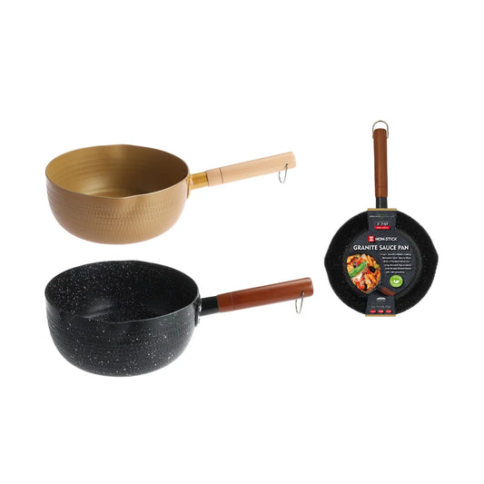 KITCHEN SENSE Japanese Style 2.7Qt Non-Stick Saucepan without Lid