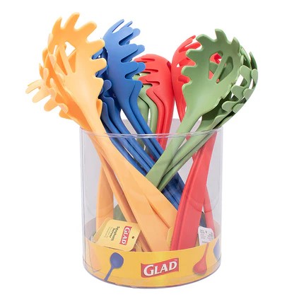 GLAD NYLON SPAGHETTI SERVER GREY