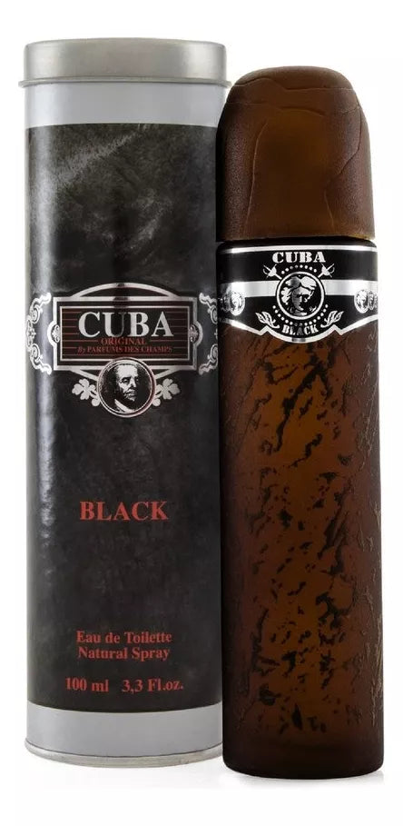 CUBA BLACK(M)EDT SP 3.4oz
