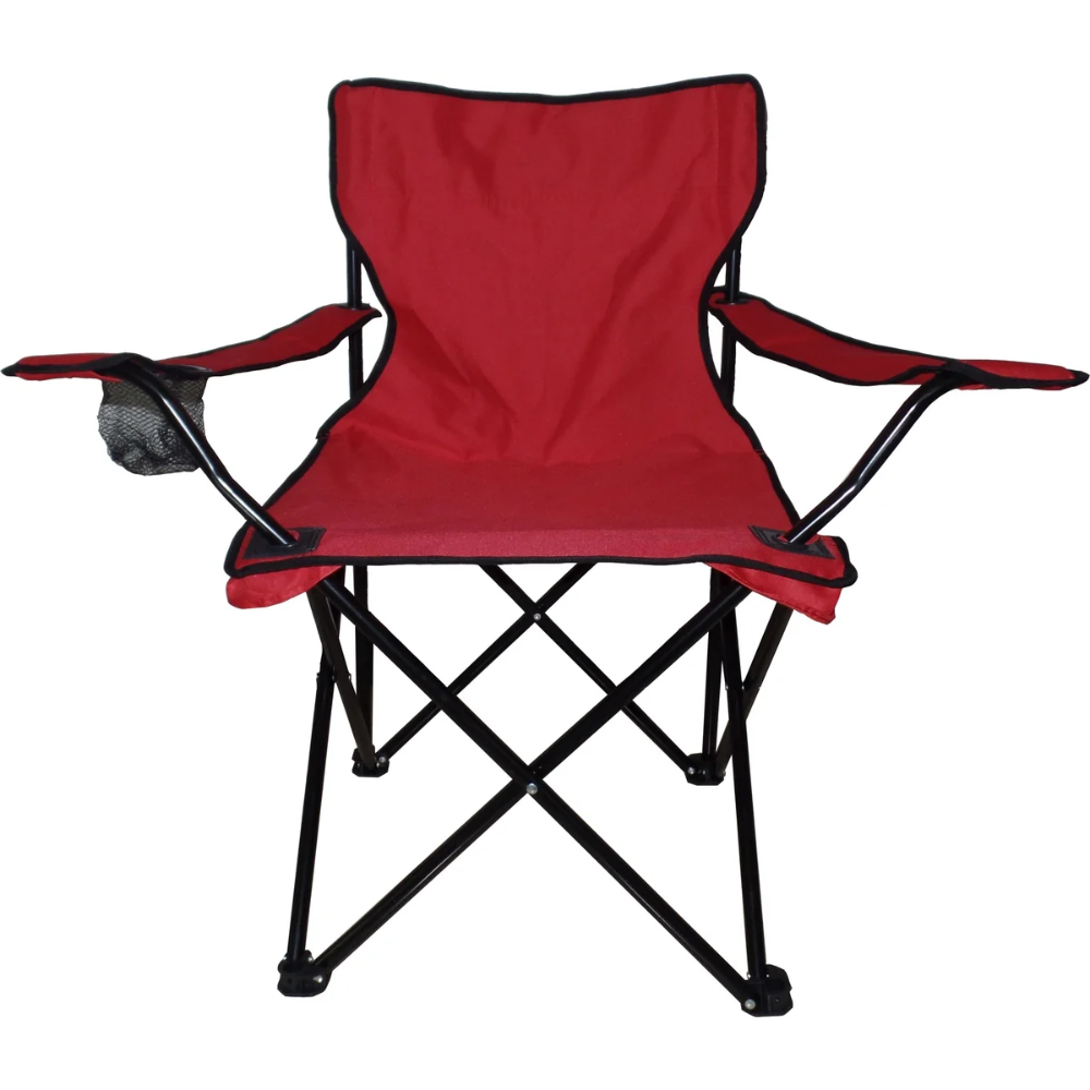 HUNTER RED LARGE CAMPING CHAIR