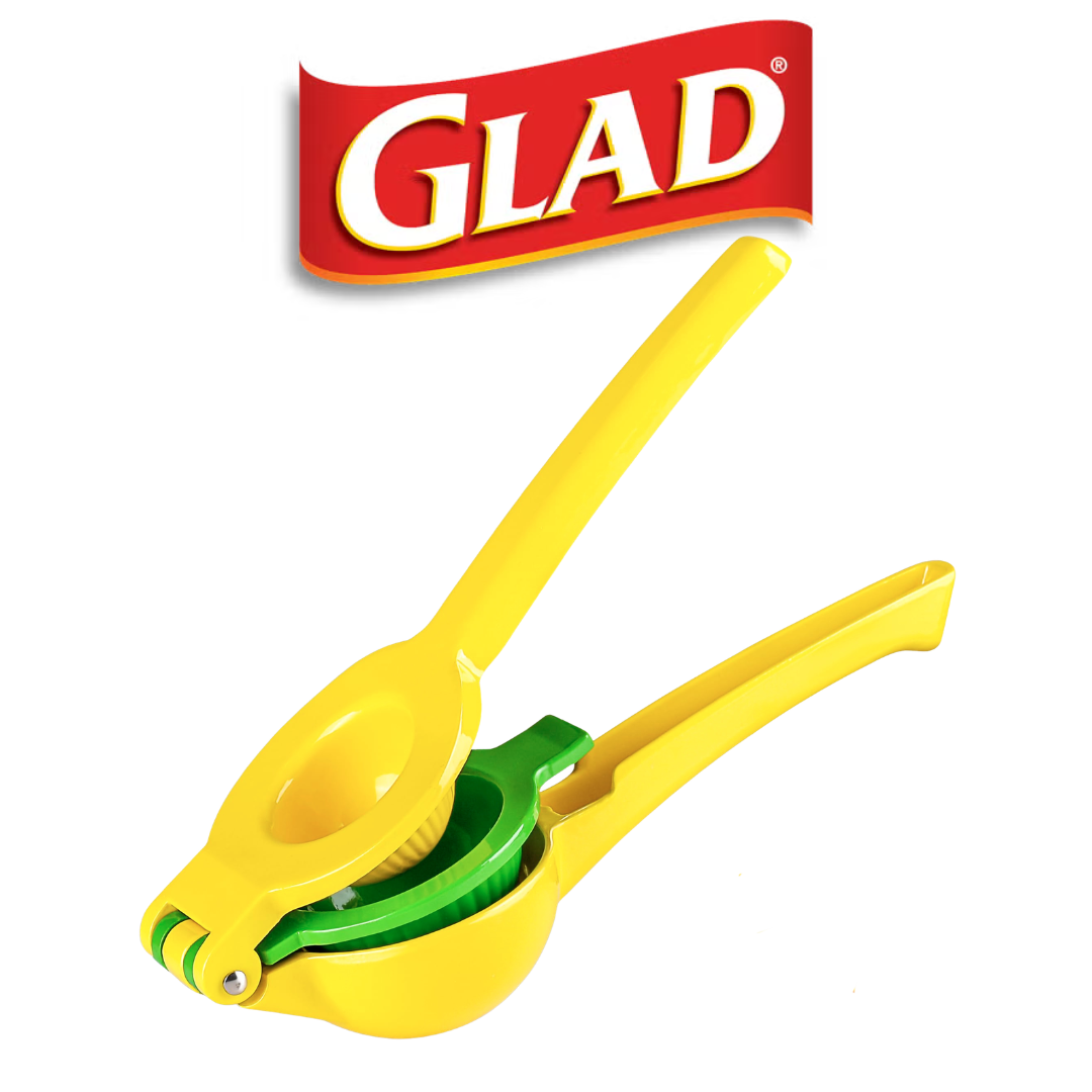 GLAD 2 IN 1 LEMON & LIME SQUEEZER