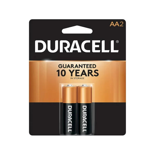 Duracell Coppertop AA Alkaline Batteries 1.5 Volt