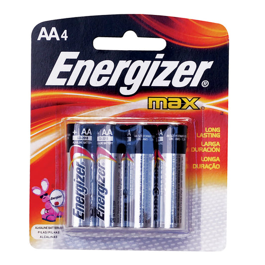 Energizer Alkaline AA 4PK
