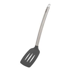 GLAD SLOTTED TURNER NYLON HEAD SS HANDLE GREY 6 IN