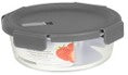 GLAD GLASS FOOD STORAGE CONTAINER W/ VENT LID RD. 970ML/4CUP