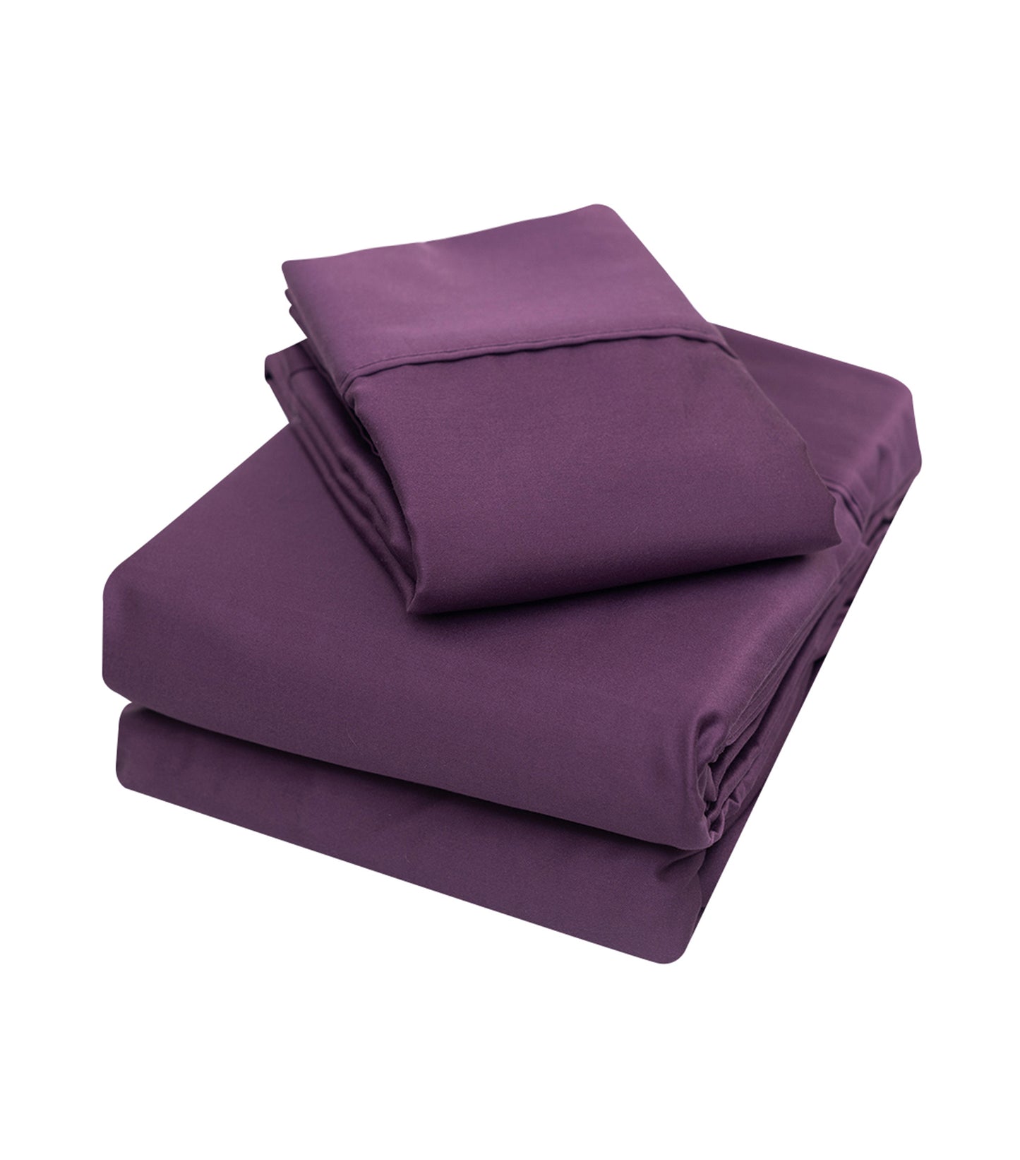 DAHDOUL Twin Solid Assort. Bamboo Collection Bed Sheet