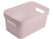 GLAD STORAGE BASKET IGAL/4LBLUSH w/S1OC