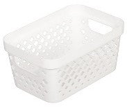 GLAD DIAMOND STORAGE BASKET 1GAL/4.2L WHITE