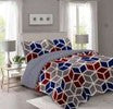 DAHDOUL Jumbo King Cozy Cloud AssortA 3ply Borrego Blanket