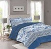 DAHDOUL Jumbo King Cozy Cloud AssortA 3ply Borrego Blanket