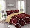 DAHDOUL Jumbo King Cozy Cloud AssortA 3ply Borrego Blanket