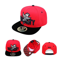 Cap RED BLK
