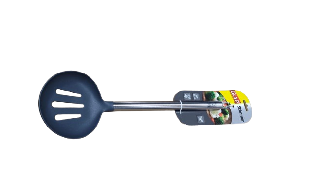 GLAD SKIMMER NYLON HEAD W SS HANDLE GREY