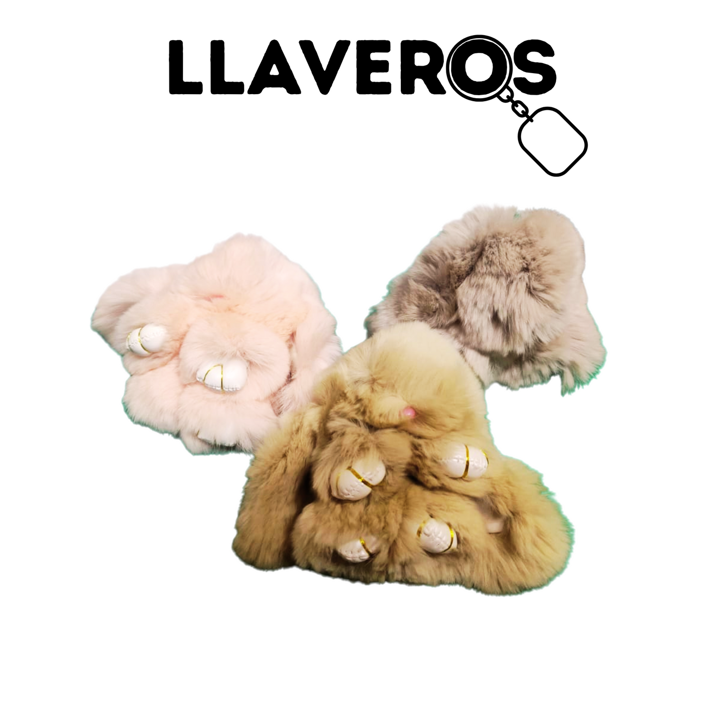 LLAVEROS DE CONEJITOS