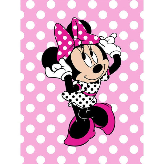 DAHDOUL "2 CUTE" MINNIE TWIN/FULL DISNEY RACHELLE BLANKET
