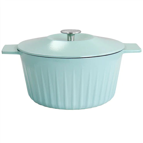 GH 3 QT Martha Stewart Enameled Cast Iron Dutch Oven