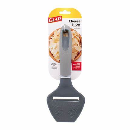 Glad  Cheese Slicer W Easy  Grip  Handle Grey