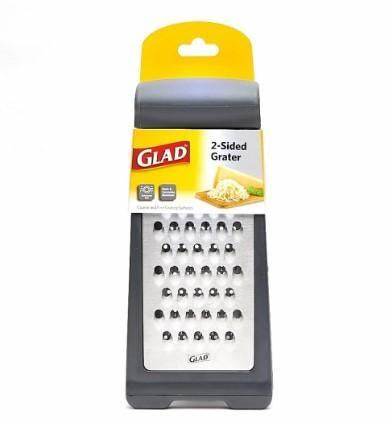 Glad  2-Sided Grater Grey W/ 6 INNER