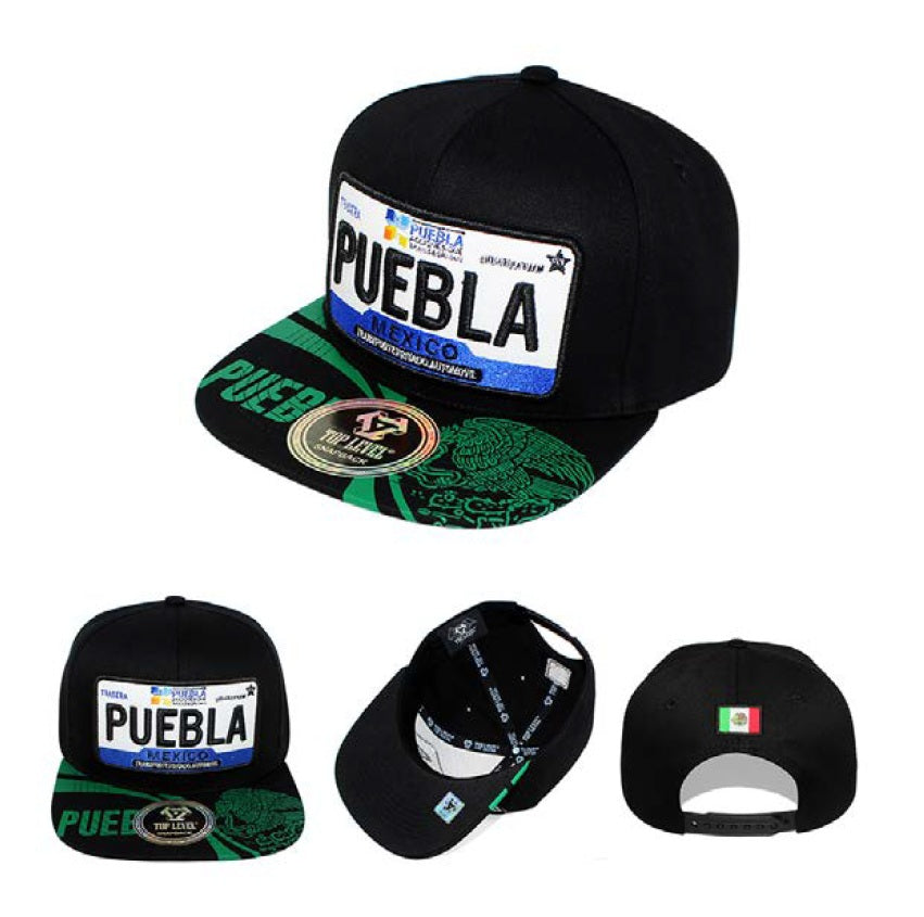 CAP PUEBLA BLK BLK