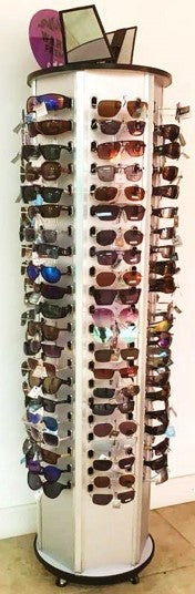 Metallic Sunglass Display