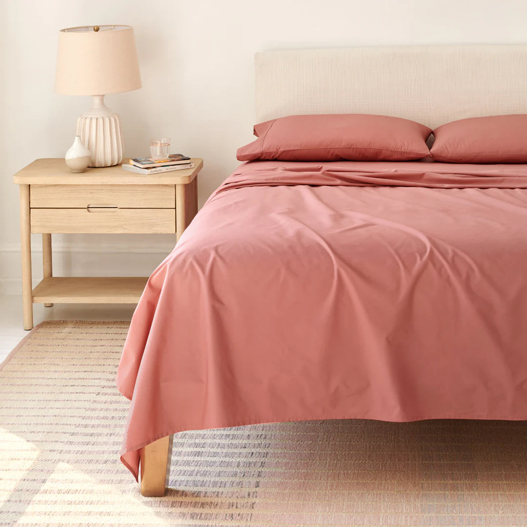 DAHDOUL QUEEN SOLID ASSORT. BAMBOO COLLECTION BED SHEET