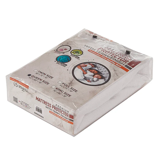 DAHDOUL FULL SIZE PREMIUM MATTRESS PROTECTOR WITH TERRY FINISH