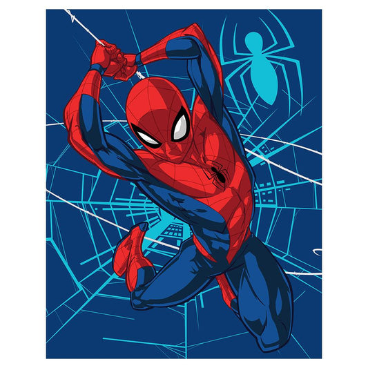 DAHDOUL "CITY SWING" SPIDERMAN TWIN/FULL MARVEL RACHELLE BLANKET