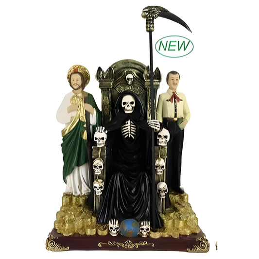 ALLIANCE SANTO ST.MUERTE Y JESUS MALVERDE ST.JUDA 15"