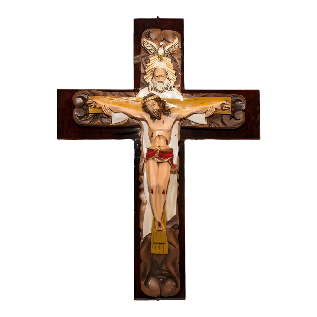 CRISTO CON JESUS EN LA CRUZ