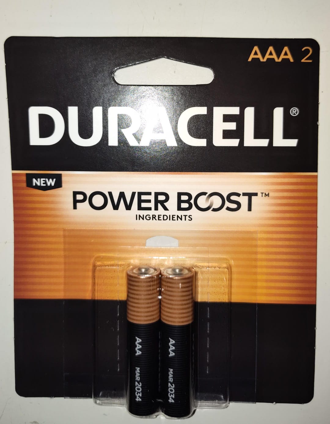 Duracell Coppertop AAA 2PK