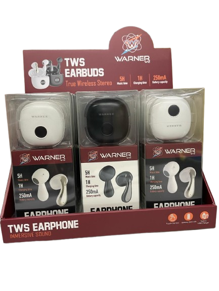 WARNER  TWS Headphone