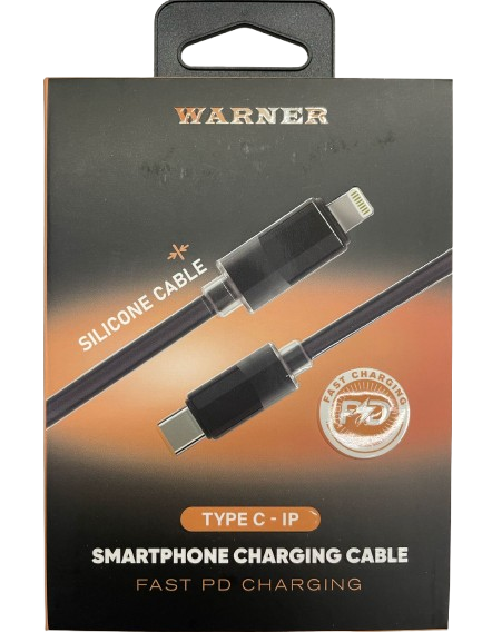 WARNER TC-IP SILICONE CABLE - QUICK  CHARGING