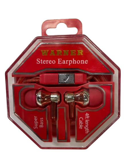 WARNER Headphone with Aux Spectrum in a Box
