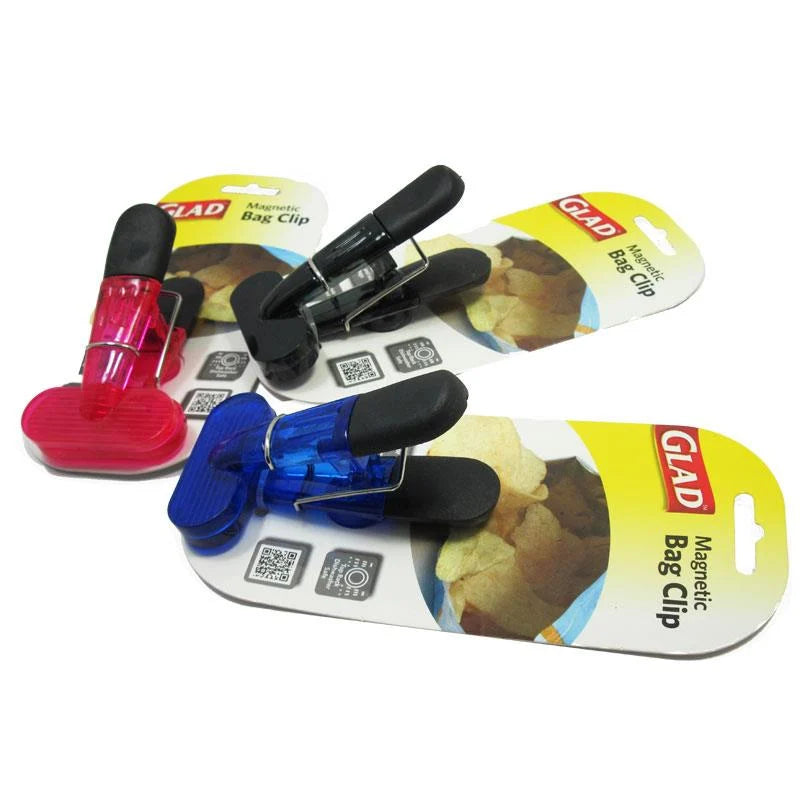 GLAD MAGNETIC BAG CLIP ASSTD CLR