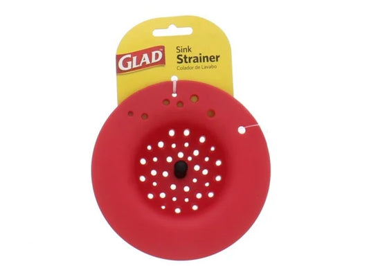 GLAD SINK STRAINER RED