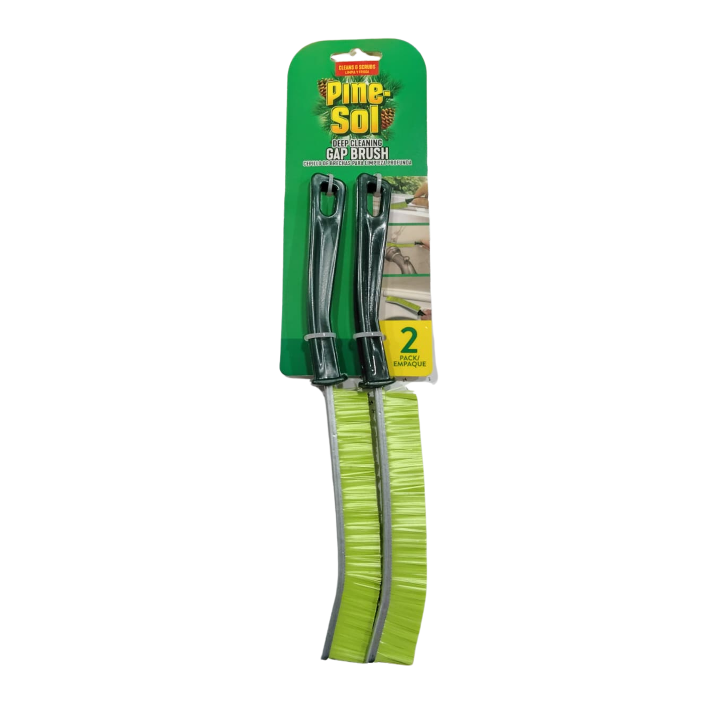 PINESOL GAP BRUSH 2PK