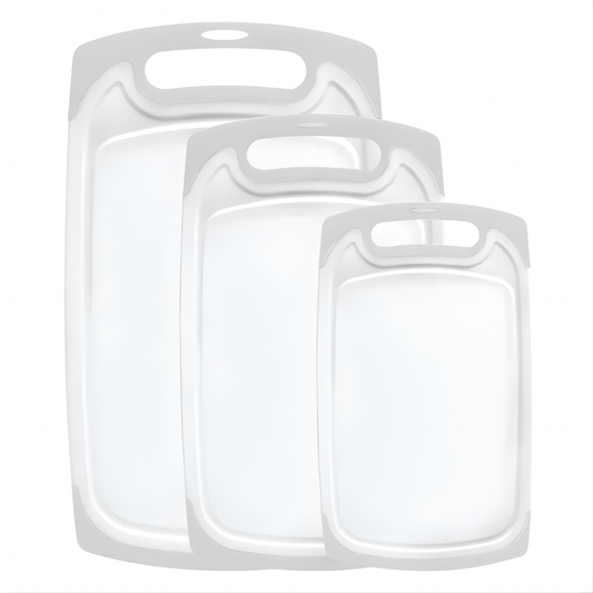 GLAD 3PC CUTTING BOARDS GREY