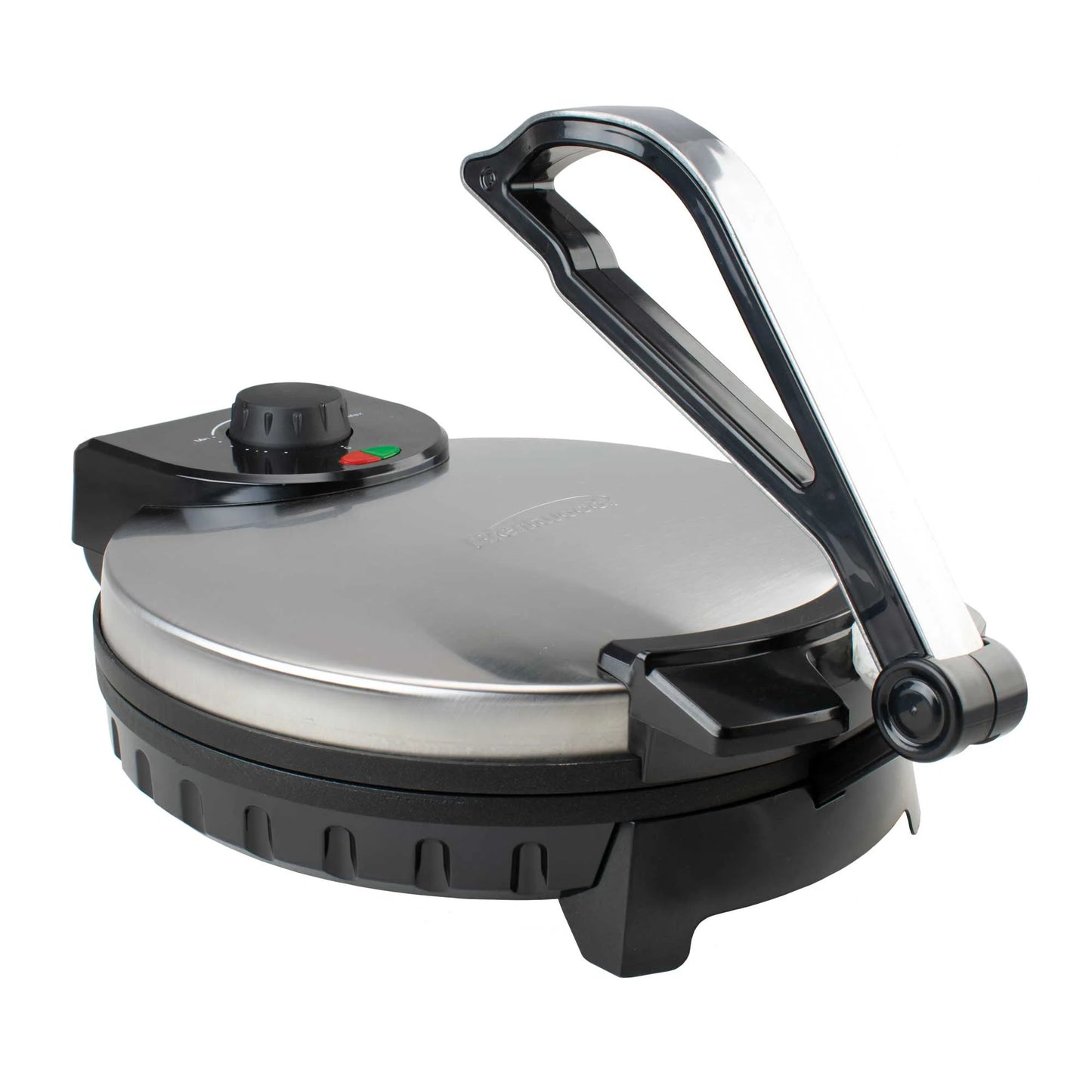 Brentwood Stainless Steel Non-Stick Electric Tortilla Maker, 10-Inch