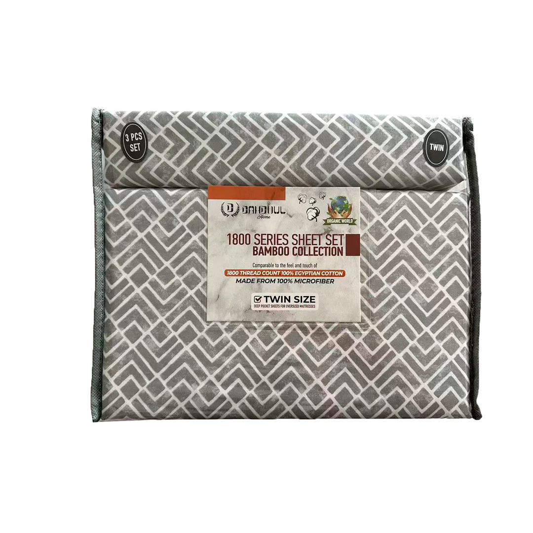 DAHDOUL KING PRINTED ASSORT BAMBOO COLLECTION BED SHEET